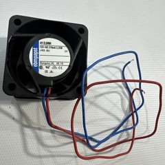 412JHH EBM PAPST Axial Fan 12VDC 0.27A 3.3W 13000RPM 40*40*25mm 11″