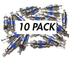 10 Schrader Valve Cores HIGH-QUALITY For use in HVAC systems Etc. 1/4″ Flare