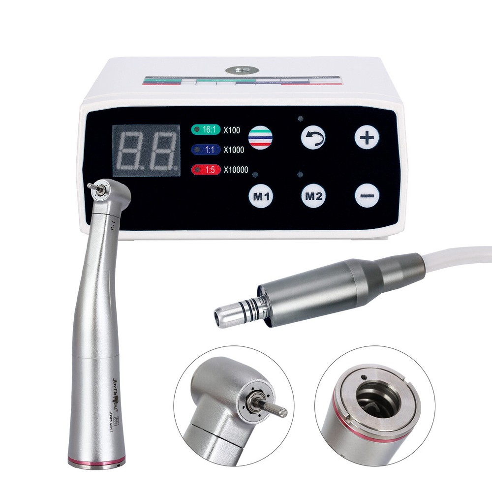 AZDENT Dental Brushless LED Electric Micro Motor/1:5 Increasing Handpiece US