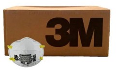 3M 8210 N95 Disposable Particulate Respirator Dust Mask, CASE(160) – EXP 10/2025