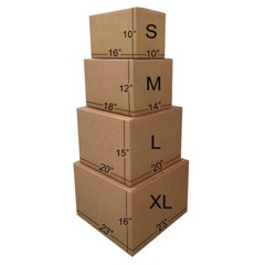 UBMOVE 8 Room Basic Moving Kit 106 Boxes & Packing Supplies