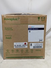 Case of Ansell V20685780 novaplus Gammex non-latex PI, 50 pair/box, 4 boxes/case