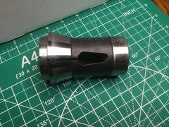 1pc iSwiss TF48/B42 32.0 S 32mm Smooth Precision Swiss Spring Collet Used (21)