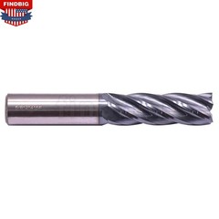 5/8″ 5 Flute Variable Helix Carbide 2″ LOC x 4″ OAL End Mill – AlCrN Coated