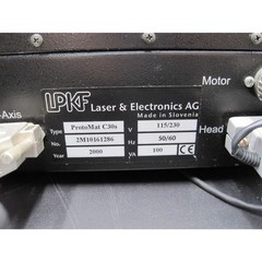 LPKF PROTOMAT C30S CIRCUIT-BOARD PLOTTER C30S *Parts or Repair*
