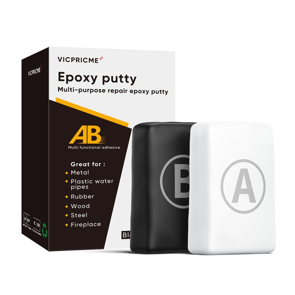 epoxy Putty, Fast Repair of Metal, Plastic, Wood, Stainless Steel, Fiberglass…