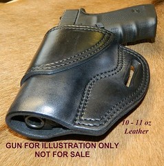 Gary C’s Avenger Left Hand OWB HOLSTER fits Glock 21 or Glock 20 Leather