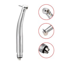 Dental No-LED/LED E-generator High Speed Handpiece Push Button 2/4Hole Turbine