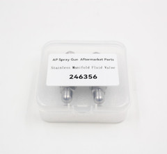 246356 Aftermarket 2 Pcs fluid VALVE fits Fusion Air Purge AP Spray Gun