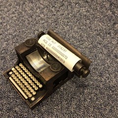 Play-Me Typewriter pencil sharpener Ref. 973 MPN 973 Made in Spain
