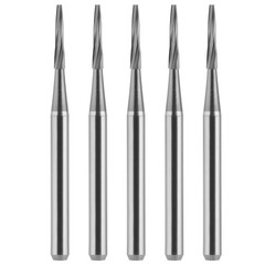 Wave Dental Operative Carbides FG Burs FG169L Flat End Taper Friction Grip 21mm