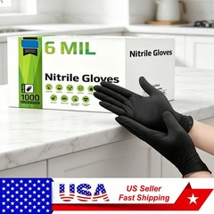 50/100/200 disposable nitrile gloves, suitable for a variety of situations (M/L)