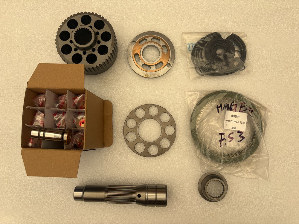 HMGF18 Travel Motor Part:Rotor Piston Bushing Retainer Shaft Fric Plate Seal Kit