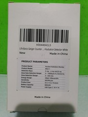 LifeBasis Geiger Counter Nuclear Radiation Detector Gamma X-ray Monitor Alert