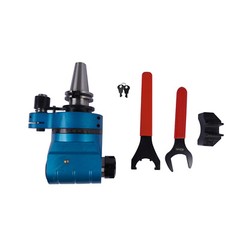 Fixed Angle Head Collet Chuck 90° Angle 1:1 Gear Ratio 40NM AG90-CAT40-ER32-60