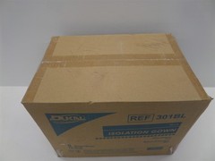 Dukal 301BL 50 Total Isolation Gowns Universal Blue – 10 Gowns/Bag 5 Bags/Case