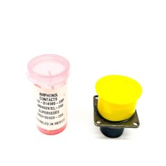 Amphenol MS3122E14-19P Circular MIL Spec Connector w/ 10-314980-20P Contact