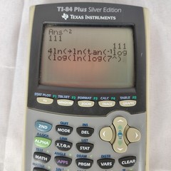 Texas Instruments TI-84 Plus Silver Edition Graphing Calculator Yellow Gray