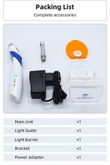 1 S Dental Photopolymerizer Resin Cure Dental Wireless Cordless LED Curing Light