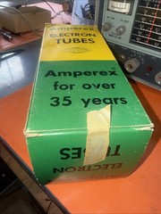 AMPEREX 5869 Made In Holland NOS IN ORIGINAL BOX As Shown Very Nice