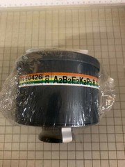 NBC Gas Mask Military-Grade SGE 400/3 Comes with TWO 40mm NATO CBRN Filters, NIB