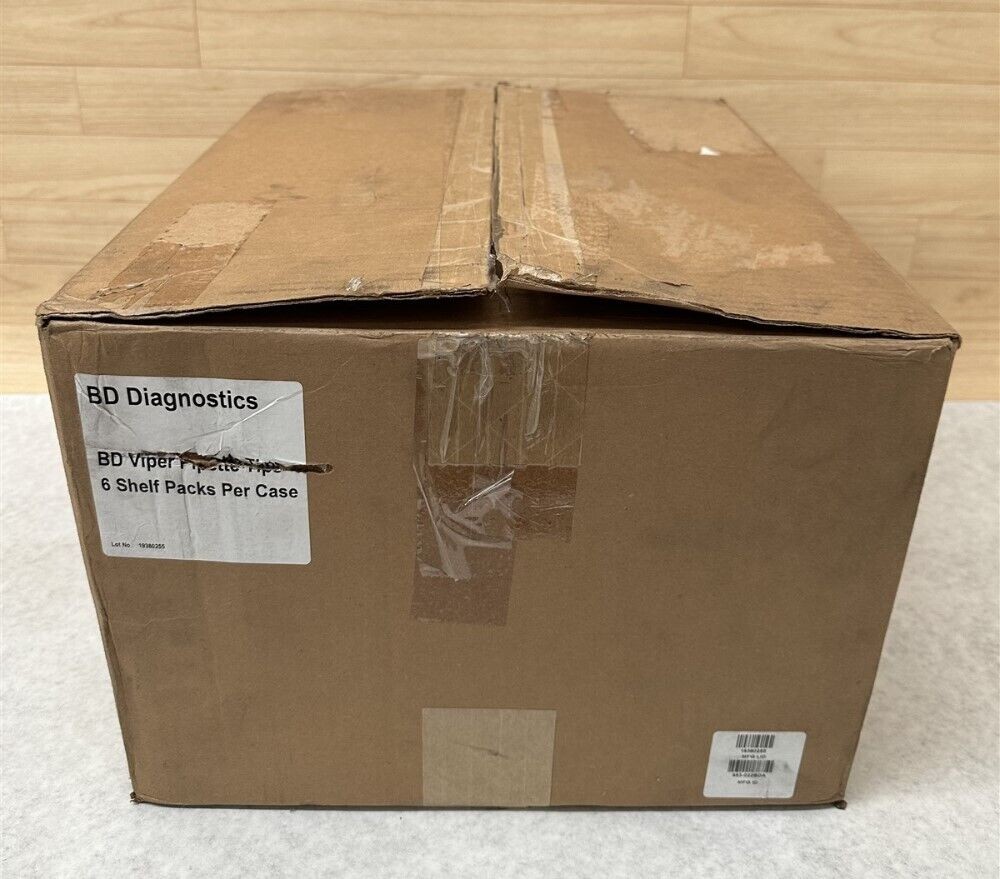 Full Case Becton Dickinson 440724 Viper Pipette Tips 30 Boxes / 5760 Total Tips