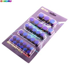 30pcs Motorcycle Screw Nut Bolt Cap Cover Universal Motorcycle Screw Head Covers
