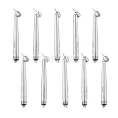 Dental 45° Degree LED Surgical High Speed Push Button Handpiece 4H E-generator