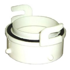 UNITED STATES HDW RV332B RV-332B Universal Adapter, White