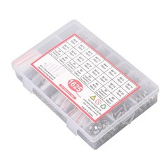 M2 M3 M4 M5 1625-Piece Metric Screw Assortment, 304 Stainless Steel Bolts & Nuts