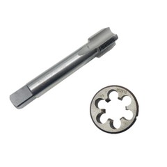 M22X1.5mm Tap and Die Set RH Right Hand Thread High Speed Steel