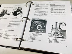 Ford 340 340A 340B Industrial Tractor Service Repair Manual Technical Shop Book