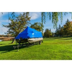 Vapor Barrier Supply – Blue Storage & Boat Shrink Wrap – 7 mil
