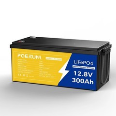 12V 300Ah LiFePO4 Lithium Battery BMS Deep Cycle RV Trolling Motor Marine Boat