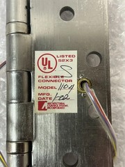 ACSI 1104 Stanley FBB179 Electrified Hinge 4-Wire 4.5″x4.5″ 26D Satin Chrome NEW