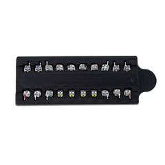 Dental Orthodontic Brackets Braces Metal Mini MIM Roth MBT 022 018 345 Hooks
