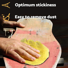 Tack Cloth 6 Pack Paint Woodworking Sticky Tac Rag 18X36â€³ Clean Dust NEW