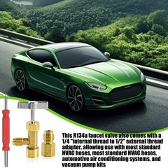 R134a Can Tap Self-Sealing & Puncture Vehicle Refrigerant Dispenser Valve