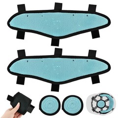 Hard Hat Top Pads and Sweatbands for Safety Helmet, Washable Cooling Liner