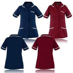 Nurse Uniform Tunic Dentist Therapist Maid Nursing Healthcare Hospitality Carers