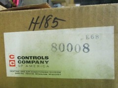 Controls Company Of America Warm Air Fan Or Limit Control 80008 E68 (NIB)