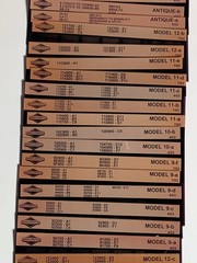 Lot Of 150 Briggs & Stratton Engine Microfiche Cards Dealer Parts Catalog Manual