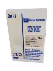 Cutler‑Hammer EOP5T07 Motor Operator 120V 60Hz for AB De‑Ion Type ND 120V Drive