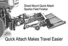 Spartan Baseball Infield Drag Direct Mount Quick Attach Infield Finisher SF88QA