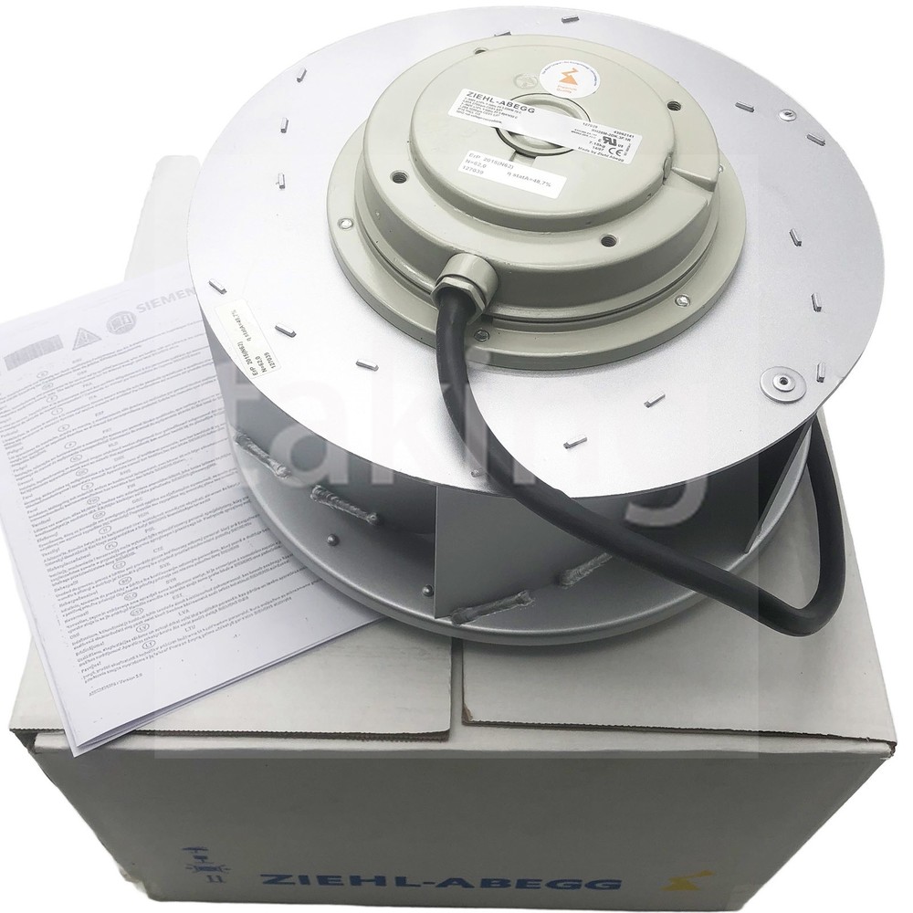 1Pc ZIEHL-ABEGG RH28M-2DK.3F.1R Centrifugal Fan for Siemens Inverter Cooling New