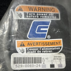 Copeland UL-1D Plug Harness Cable Assembly Plug Harness 529-0060-24