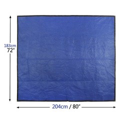 12 Pack Moving Blankets 80″ x 72″ Pro Economy Blue Shipping Furniture Pads