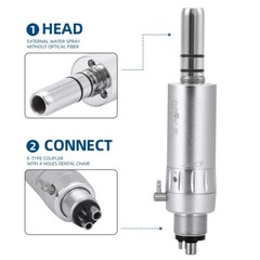 NSK Style Dental E-generator LED High Speed and Low Speed Handpiece Kit 2/4Holes