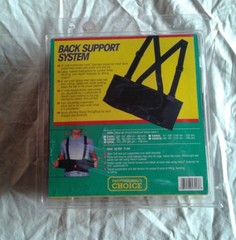 NEW, Professional’s Choice, Back Support System, Size M
