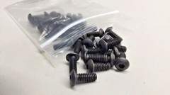 Cap Screw JGA03016-35 Button Socket 10-24 x 1/2″ (Pack of 35) Black Plain Finish
